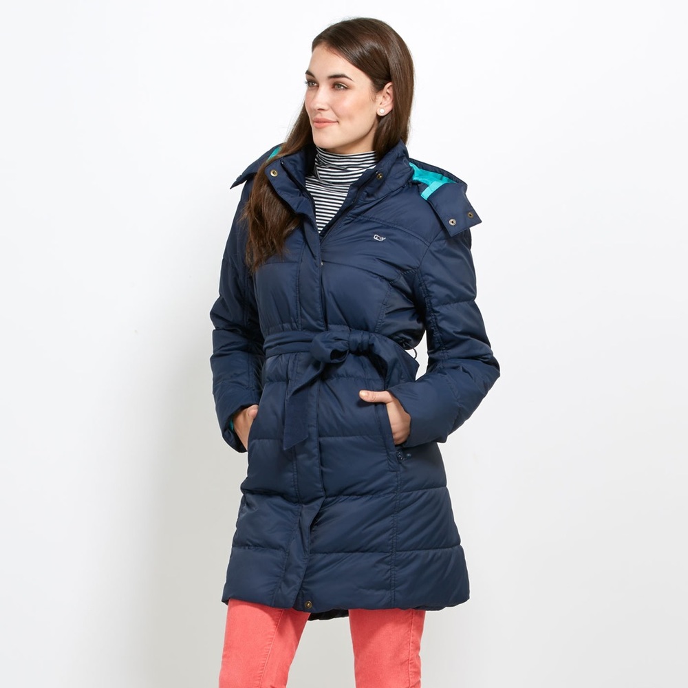 Vineyard Vines Harvest Down Coat (Size M)